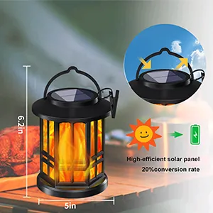 Classic Ironwork Grid Design Solar Palace Light