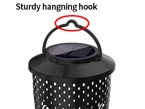 Bird Hollowed-out Solar Projection Lantern