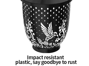 Bird Hollowed-out Solar Projection Lantern