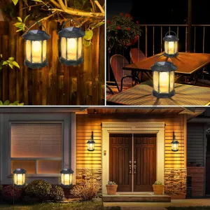 Outdoor solar garden light with LED, waterproof design
