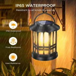 Outdoor solar garden light with LED, waterproof design