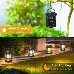 Outdoor solar garden light with LED, waterproof design