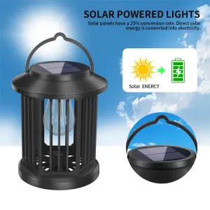 Outdoor solar garden light with LED, waterproof design