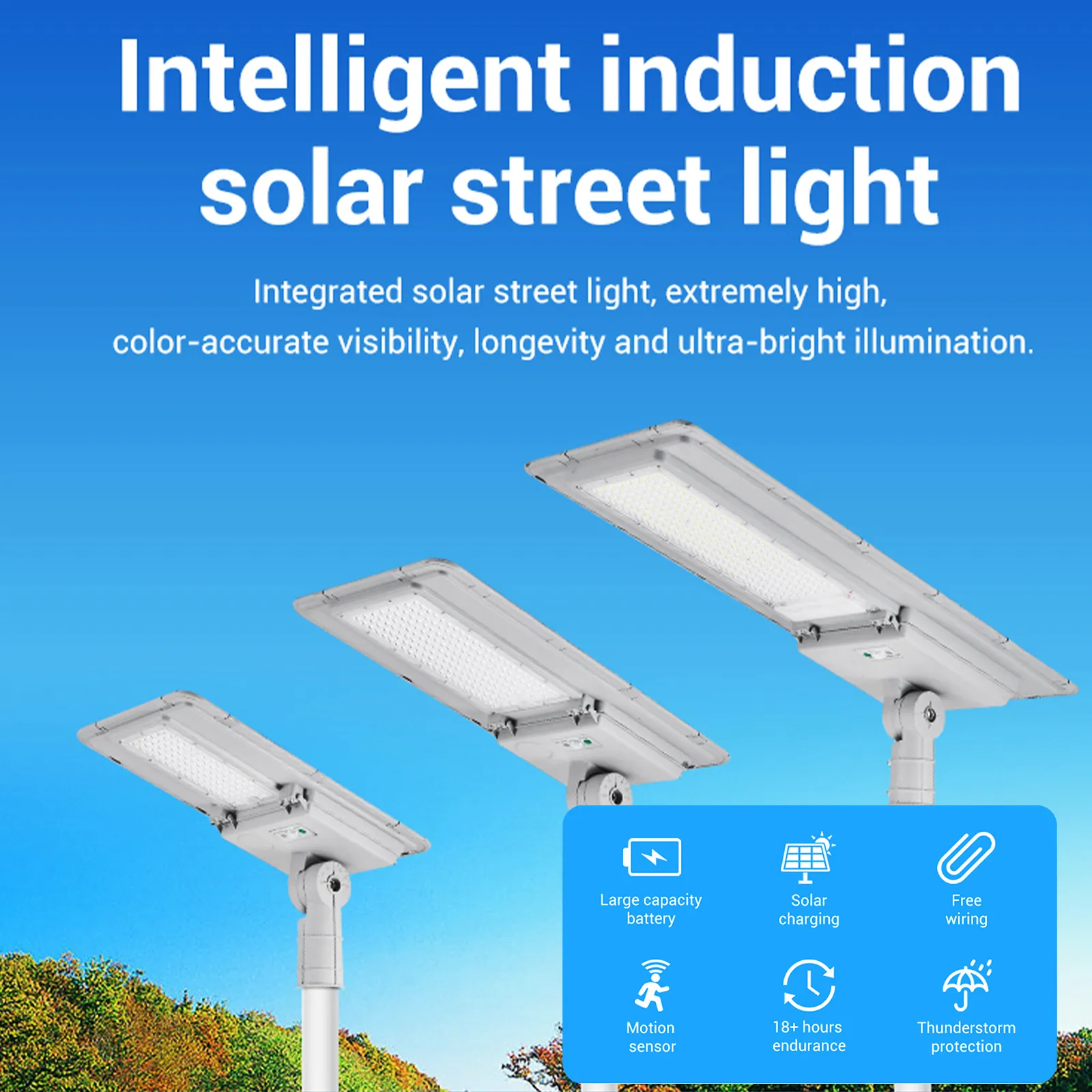 Economical Solar Street Lights with Long Operating Hours - Image 5