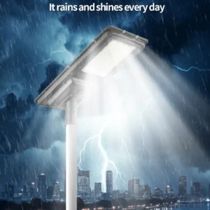 Dimmable street lamps for energy savings, IP65 waterproof protection