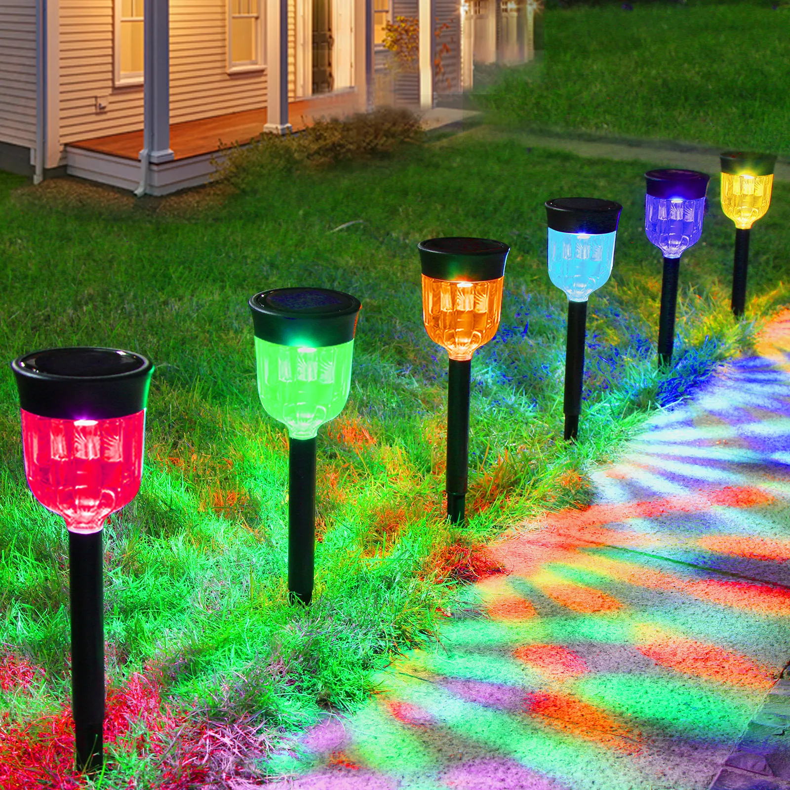 LED Multicolor Lawn Lights: Brighten Your Outdoor Space - Image 6
