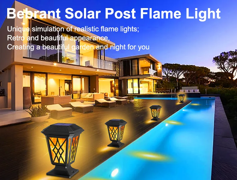 Elegant Solar Energy Garden Lantern for a Magical Ambiance - Image 6