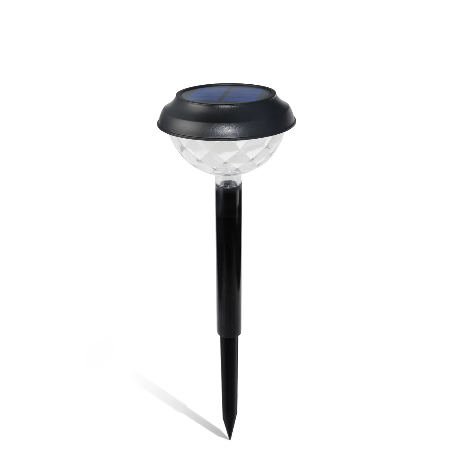 Rhombus-shaped colorful stake lamps with light control