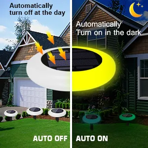 Safety Meets Style: Automatic Solar Lawn Decorative Lights - Image 3