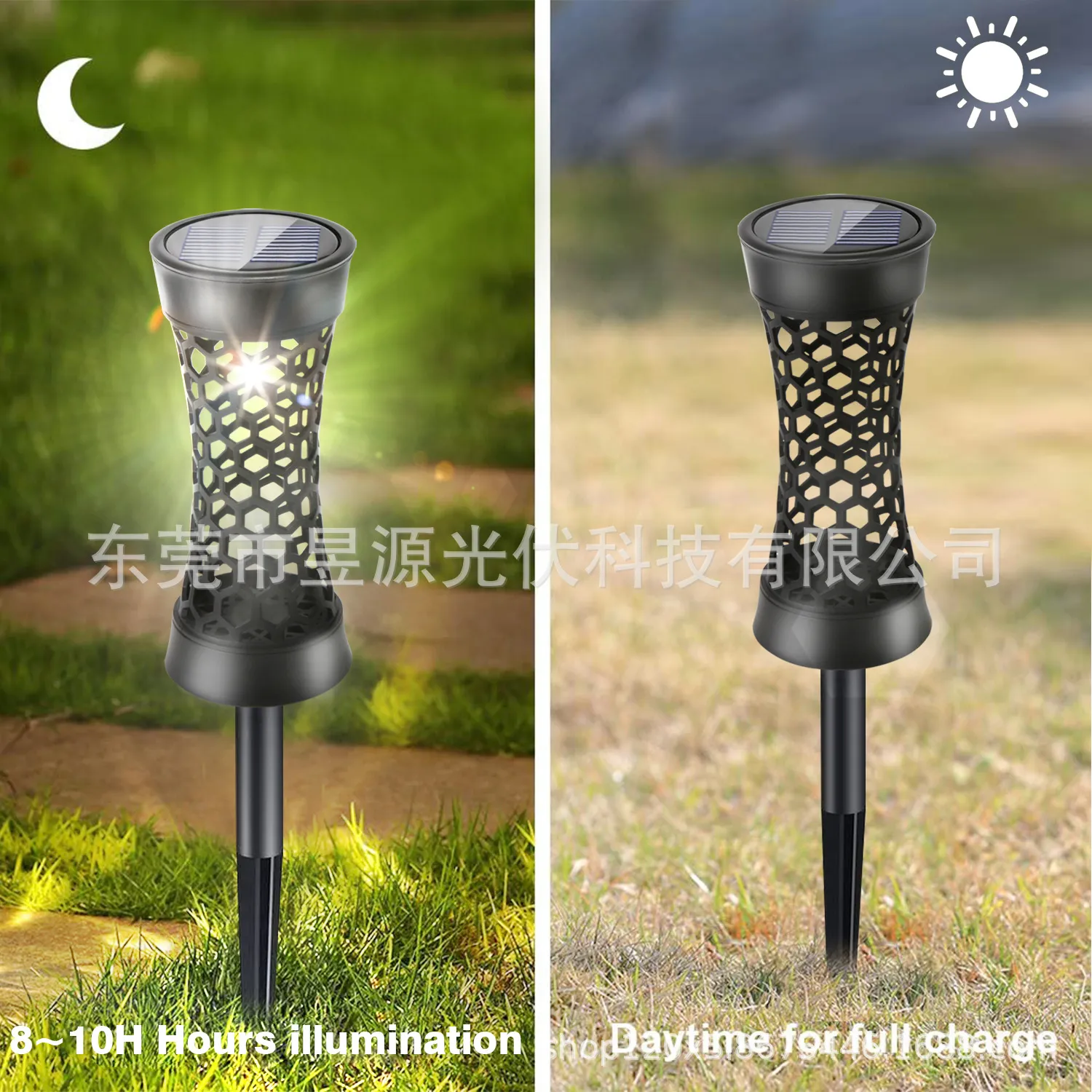 Color-Changing Solar Stake Lights - Effortless Garden Decor - Image 3