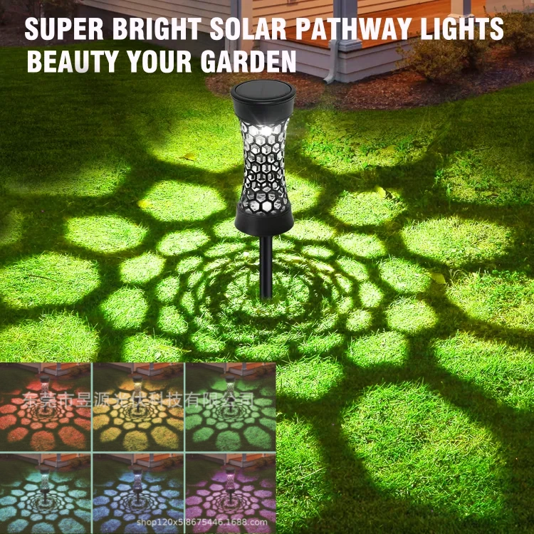 Color-Changing Solar Stake Lights - Effortless Garden Decor - Image 6