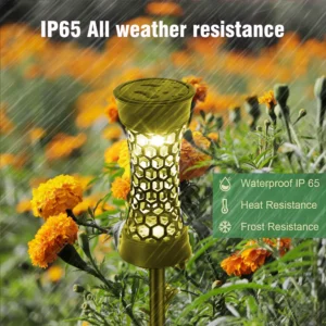 Colorful lawn lights IP65 waterproof resistance