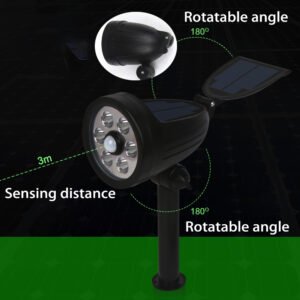 A flip-top plug lamp with a rotatable lamp head and solar panel