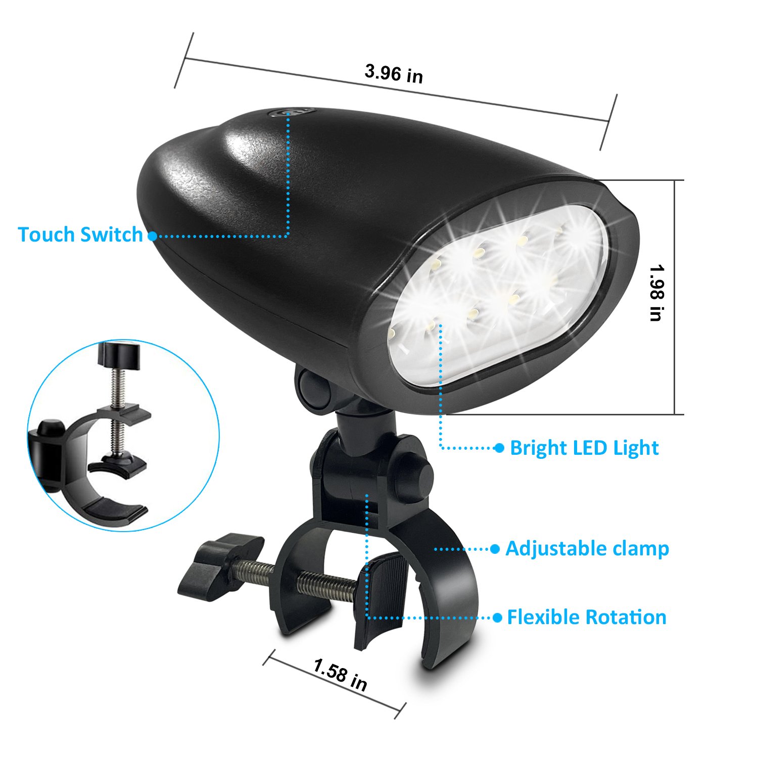 Rechargeable Grill Light - Bright, Wireless, and Weather-Resistant - Image 2