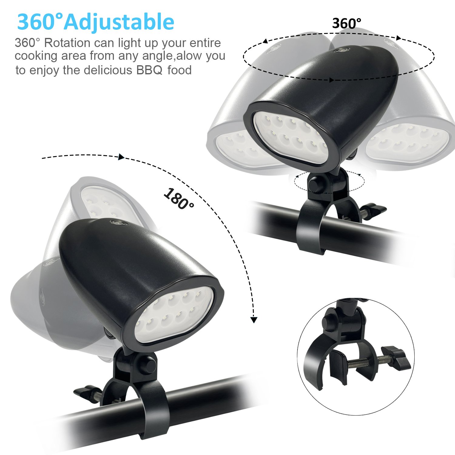 Rechargeable Grill Light - Bright, Wireless, and Weather-Resistant - Image 4