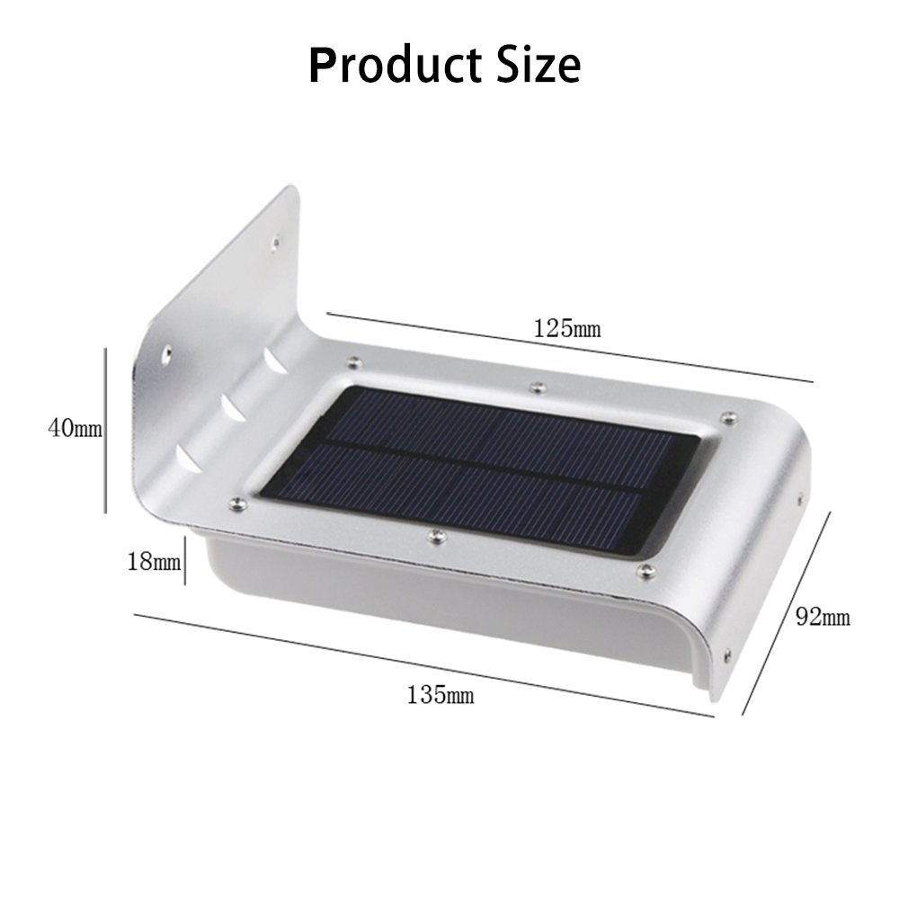 Solar Light Control Wall Light – Energy-Efficient Security Lamp - Image 2