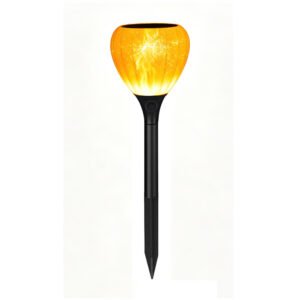 Solar Hot Air Balloon Flame Lamp - Waterproof Outdoor Decor