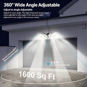 LED outdoor wall lamps with adjustable lamp heads provide uniform and bright light